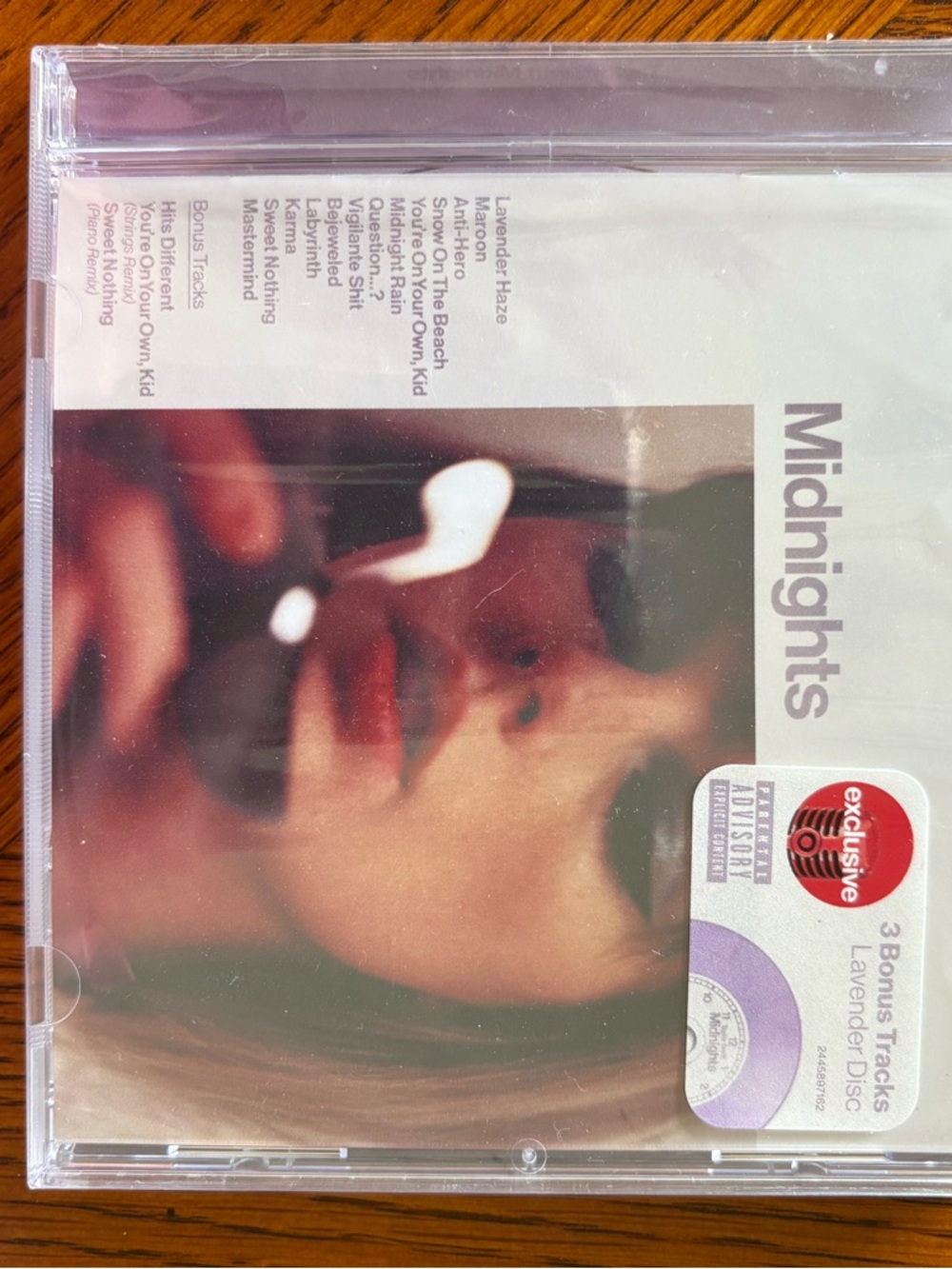 Taylor Swift Midnights Lavender/Cream Edition CD